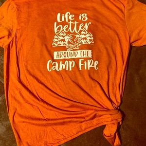 Campfire tee